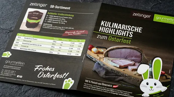 Professionelles Grafikdesign und hochwertige Gestlatung von Werbedrucksorten - infinite Agentur Lohnsburg