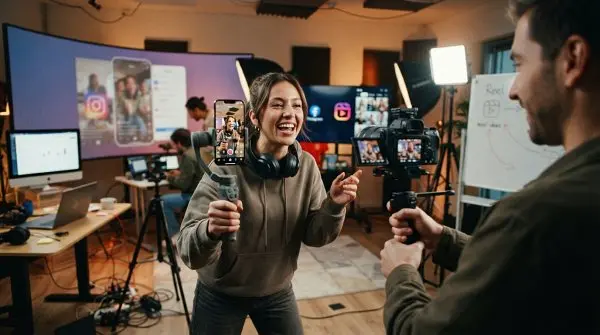 Short Form Video Produktion für Social Media bei der Social-Media-Agentur infinite aus Oberösterreich
