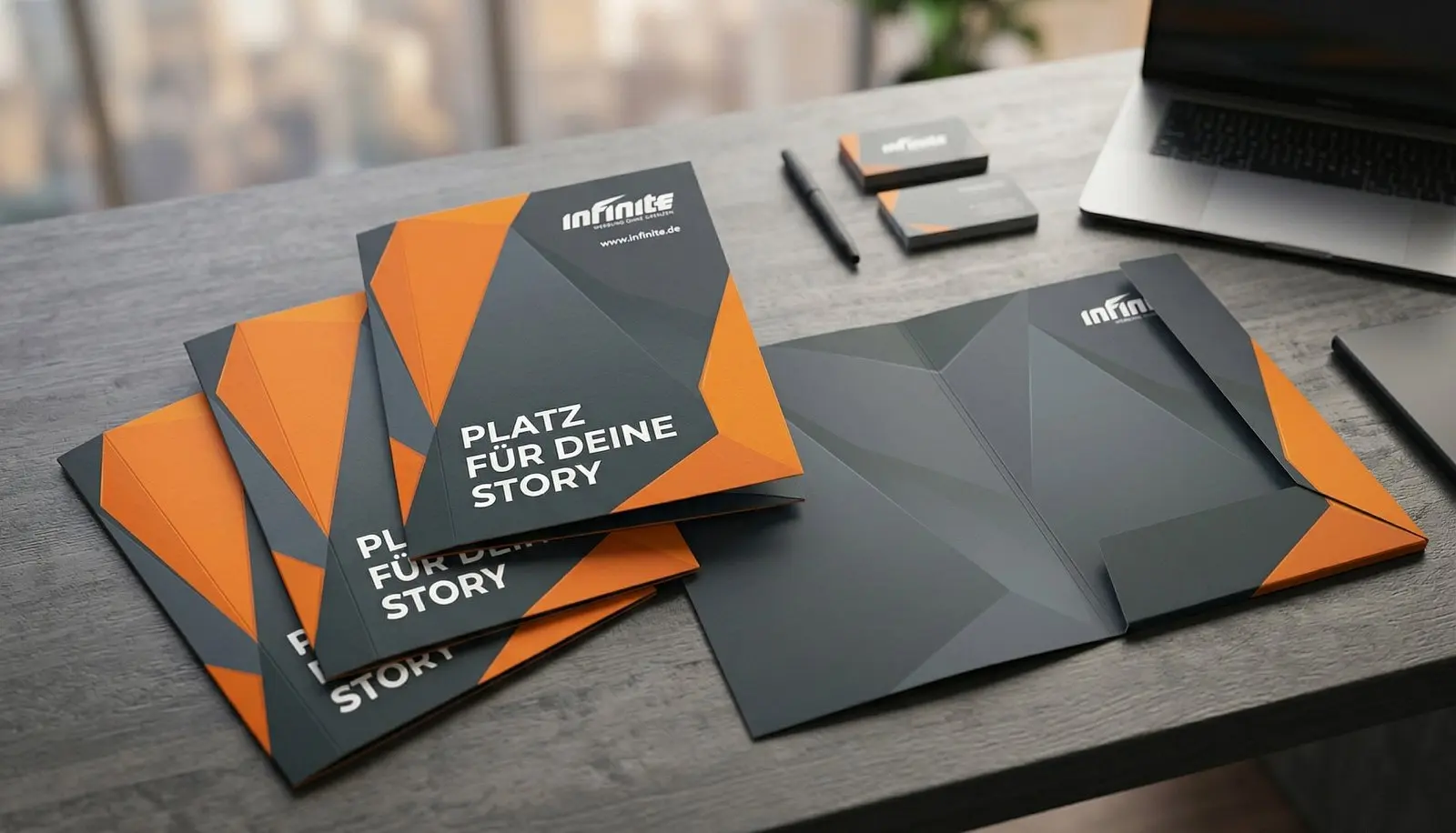 Ganzheitliches Corporate Design mit Design Guidelines - einheitlicher Unternehmensauftritt von infinite